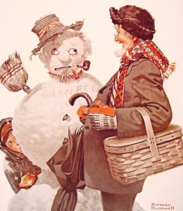 grandfather-and-snowman-1919 "Sneško Belić"