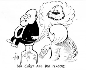 "duh iz boce - der geist aus der Flasche"