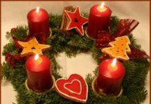 Online Christmas, božićna terminologija i običaji advent-venac-Božić