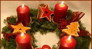 Online Christmas, božićna terminologija i običaji advent-venac-Božić