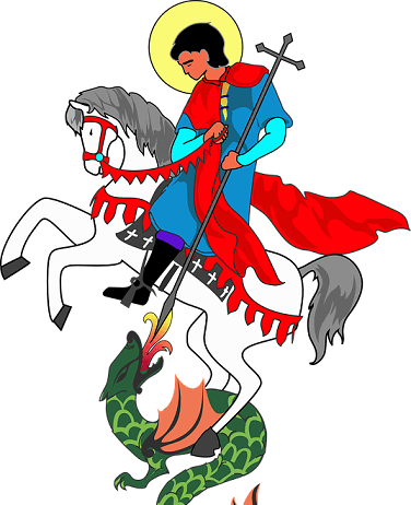 St.George, zaštitnik Engleske – legenda o Svetom Đorđu zaštitnik Engleske Sveti Đorđe