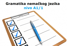 Gramatika nemačkog jezika – nivo A1/1 gramatika nemačkog jezika A1