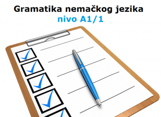 Gramatika nemačkog jezika – nivo A1/1 gramatika nemačkog jezika A1