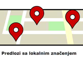 Predlozi sa lokalnim značenjem u nemačkom jeziku u slici i bez reči predlozi sa lokalnim značenjem nemački