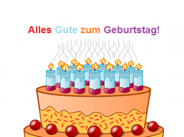 Am, im, um – kada se koriste kao i par korisnih izraza na nemačkom jeziku – srećan rođendan lista korisnih izraza na nemačkom