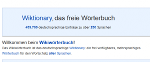 Wiktionary nemački rečnik