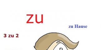 zu nemački predlog i ostalo – primeri, upotreba značenje